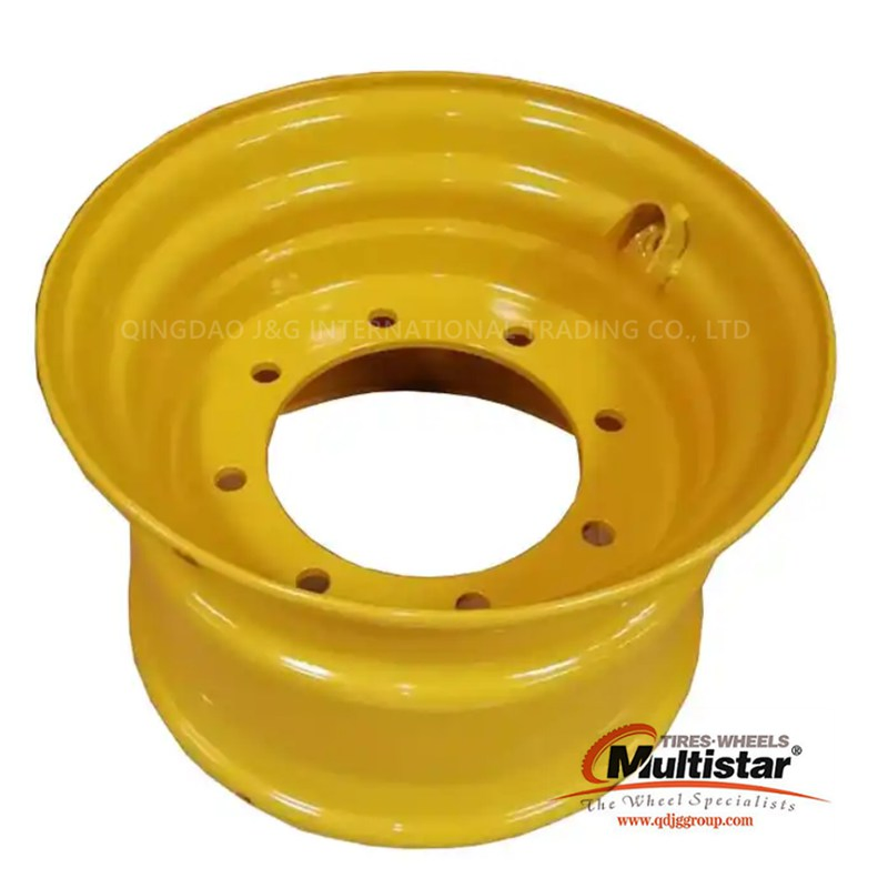 Skid Steer Tire Rim Wheel Loader Rim 16.5X8.25, 16.5X9.75 for Tire 10-16.5, 12-16.5