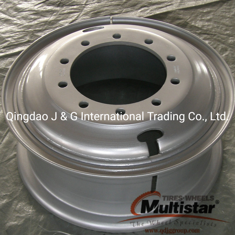 Tube Truck Wheel Truck Rim 7.50-20, 8.00-20, 8.50-20, 8.50-24 Lock Ring Wheel