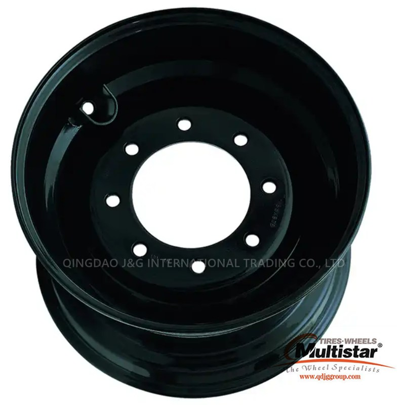 Skid Steer Tire Rim Wheel Loader Rim 16.5X8.25, 16.5X9.75 for Tire 10-16.5, 12-16.5