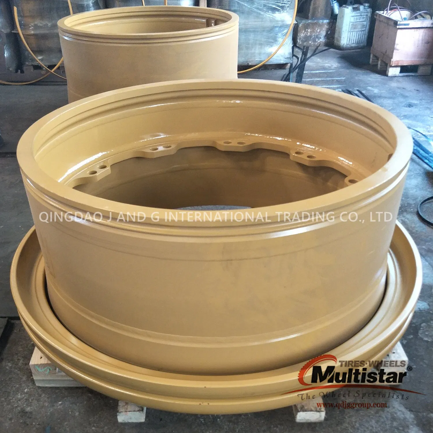 51-24.00/5.0 OTR Wheel Rim Mining Dump Truck Wheel Rim