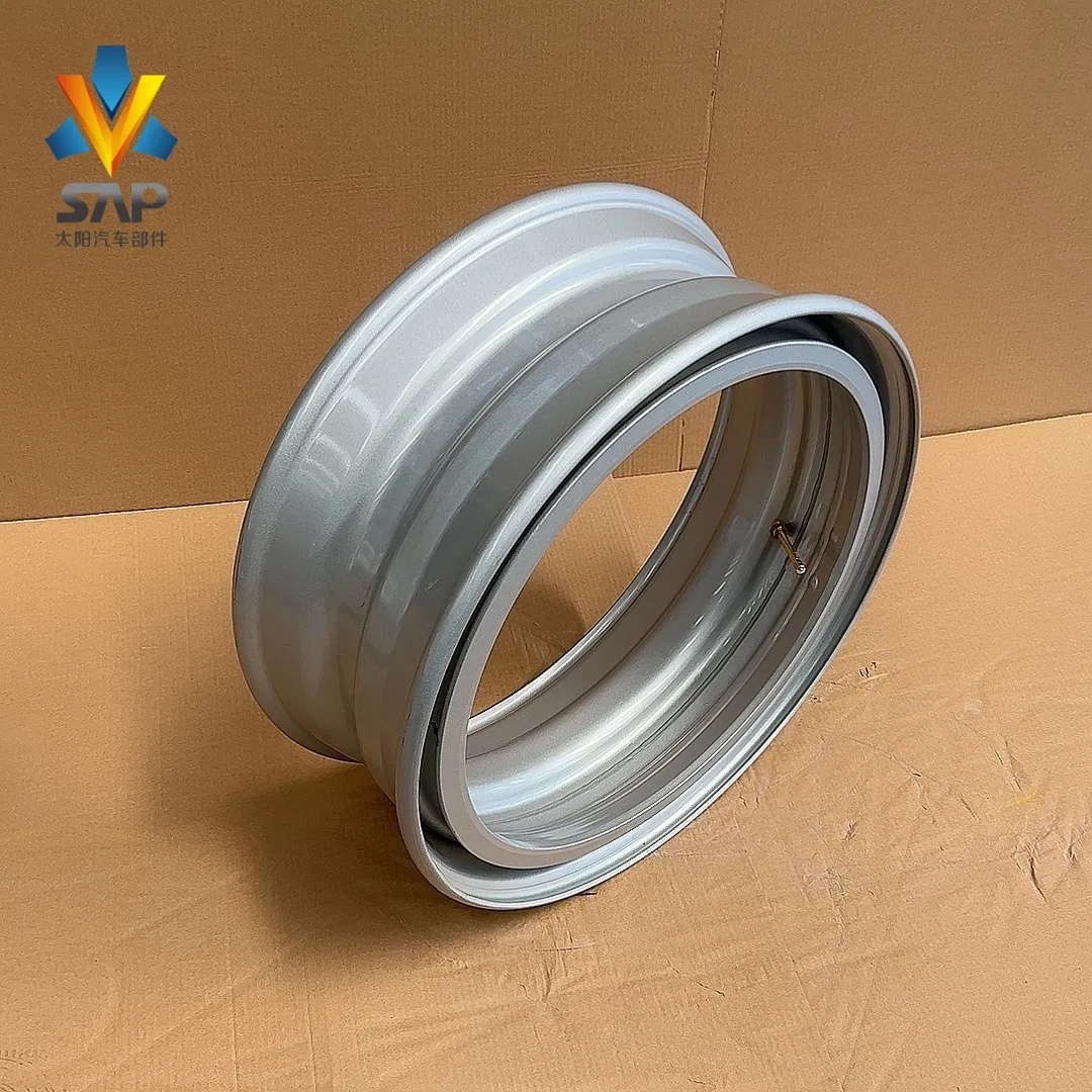 22.5 Demountable Hump Rim Tubeless Steel Truck Wheels - Direct Factory Shipment