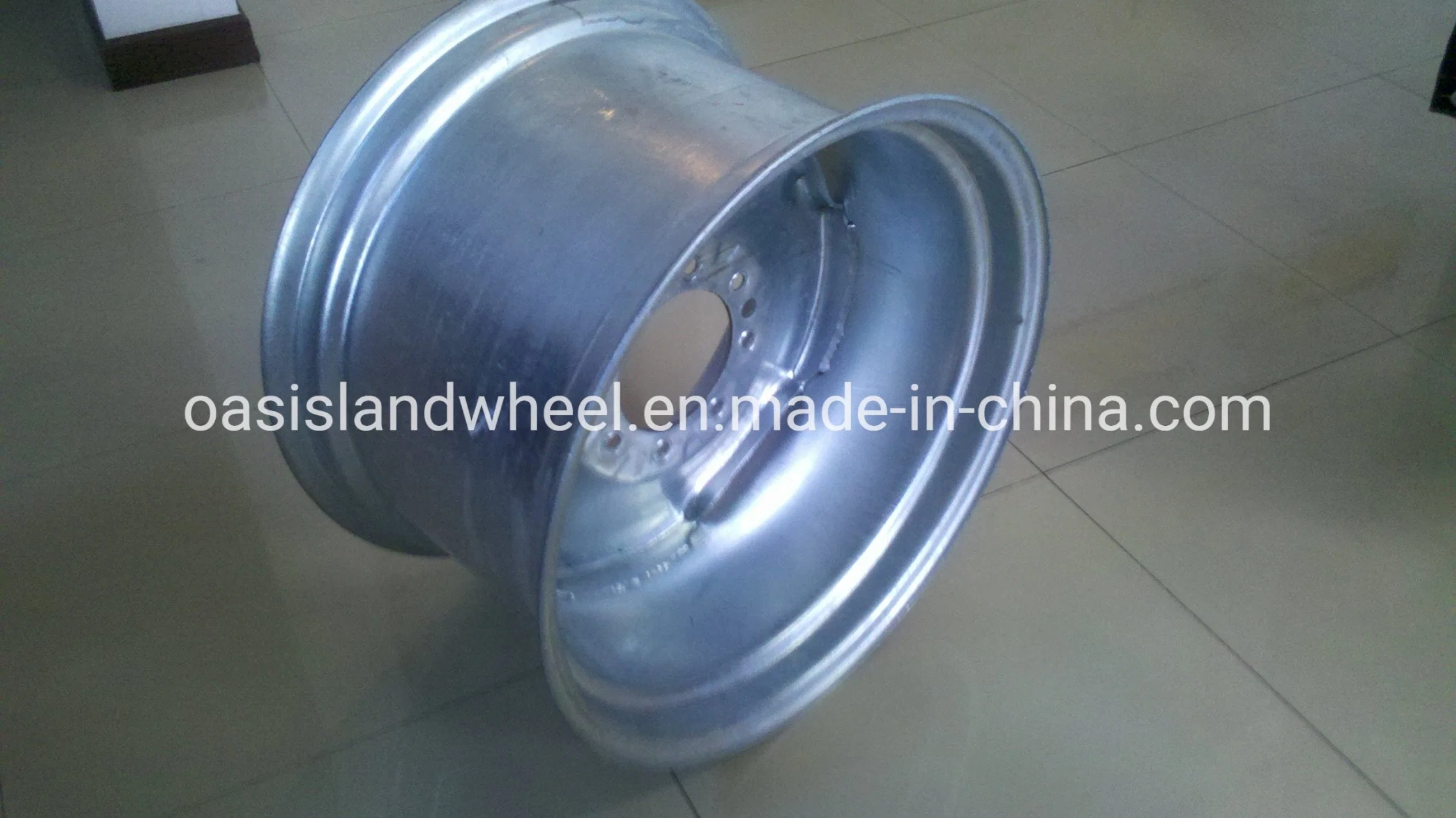 W12X24 Galvanized Steel Wheel Rims for Pivot Irrigation System