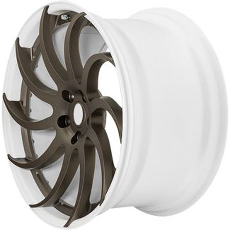 Car Luxury Fully Customized Multi Spokes 2 Pieces Forged Wheels Alloy Rims