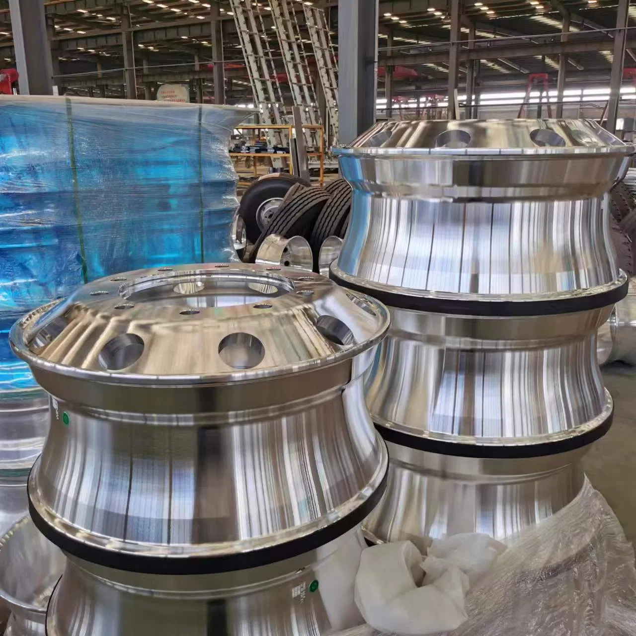 China Top Quality Backhoe Loader Excavator Scraper Skid Steer Forklift Truck 20" Inch Wheels Rim 7.5-20 for 10.00-20 Tyre, Wheel Rims 8.0-20 for 11.00-20 Tire