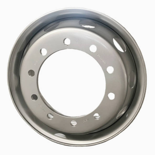 Durable Steel &amp; Alloy Tubeless Trailer Wheel – 22.5 X 9.00 – Compatible with 17.5, 19.5, 22.5 Rim Sizes