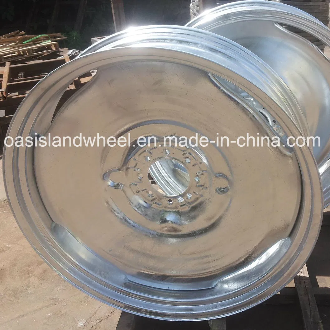 Galvanized Irrigation Pivot Wheel Detail