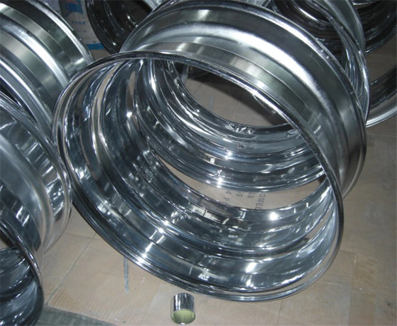 Tractor Trailer Truck Parts Light Weight Steel Wheel Rims 9.00*22.5 11mm Truck Tire Steel Wheel Rim 9.00X22.5 8.25X22.5 Aluminium Alloy Wheel