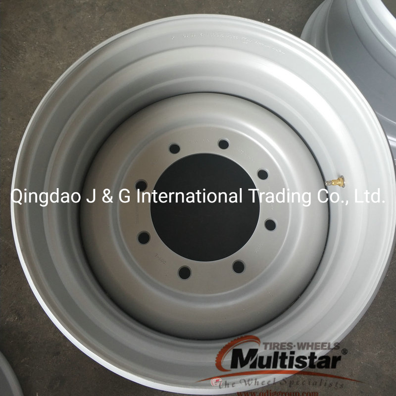 Steel Wheel for Agriculture Machines Implment Flotation Trailers, Spreaders, Harvesters and Tanker Bins Wheel Rim 16.00X22.5 20.00-22.5 20.00-24.5