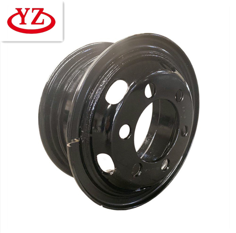 High Quality Steel Tube Tubeless Section Heavy Duty Light Truck Bus Trailer Wheel for Rim 6.0-16/5.5-16/6.5-16/6.5-20/7.0-20/7.5-20/8.0-20/8.5-20/8.5-24