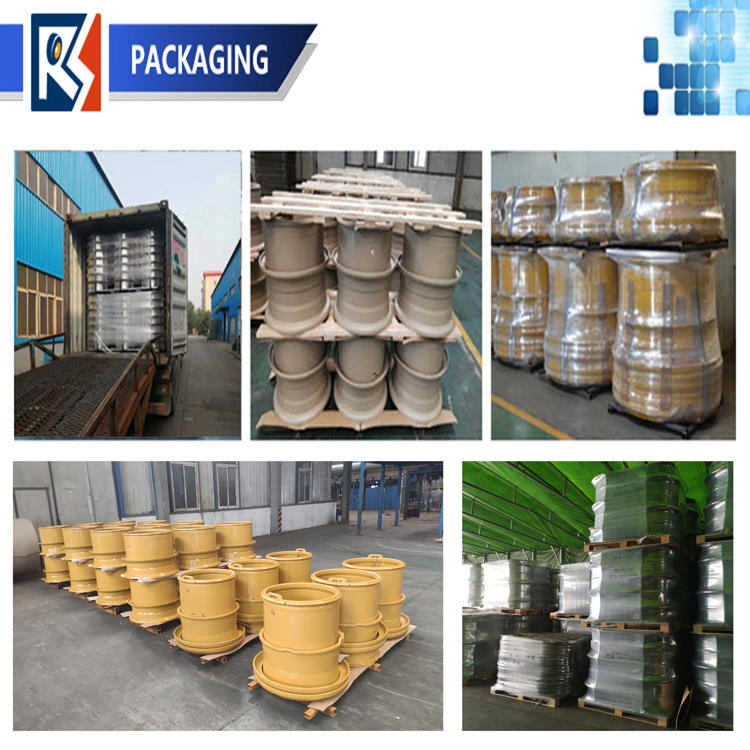 China OTR Wheel Manufacturer Tyre Size 55*19.00-34 off The Road OTR Mining Dumper 34 Inch 34-16.00/1.5 5PC Steel Wheel Rim