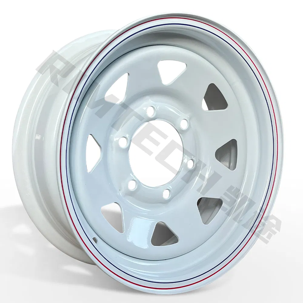 15X6 Heavy Duty Trailer Wheel Rim Box Trailer Steel Wheel