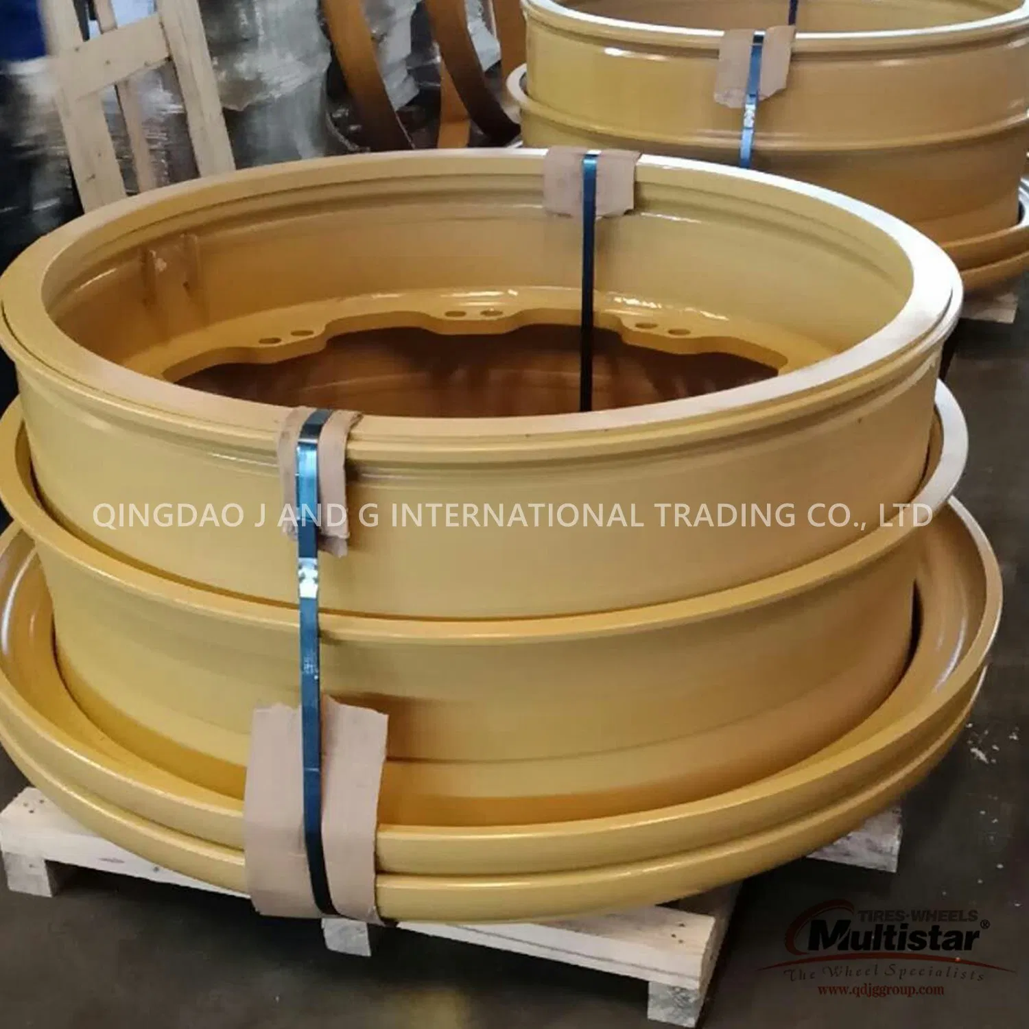 51-24.00/5.0 OTR Wheel Rim Mining Dump Truck Wheel Rim