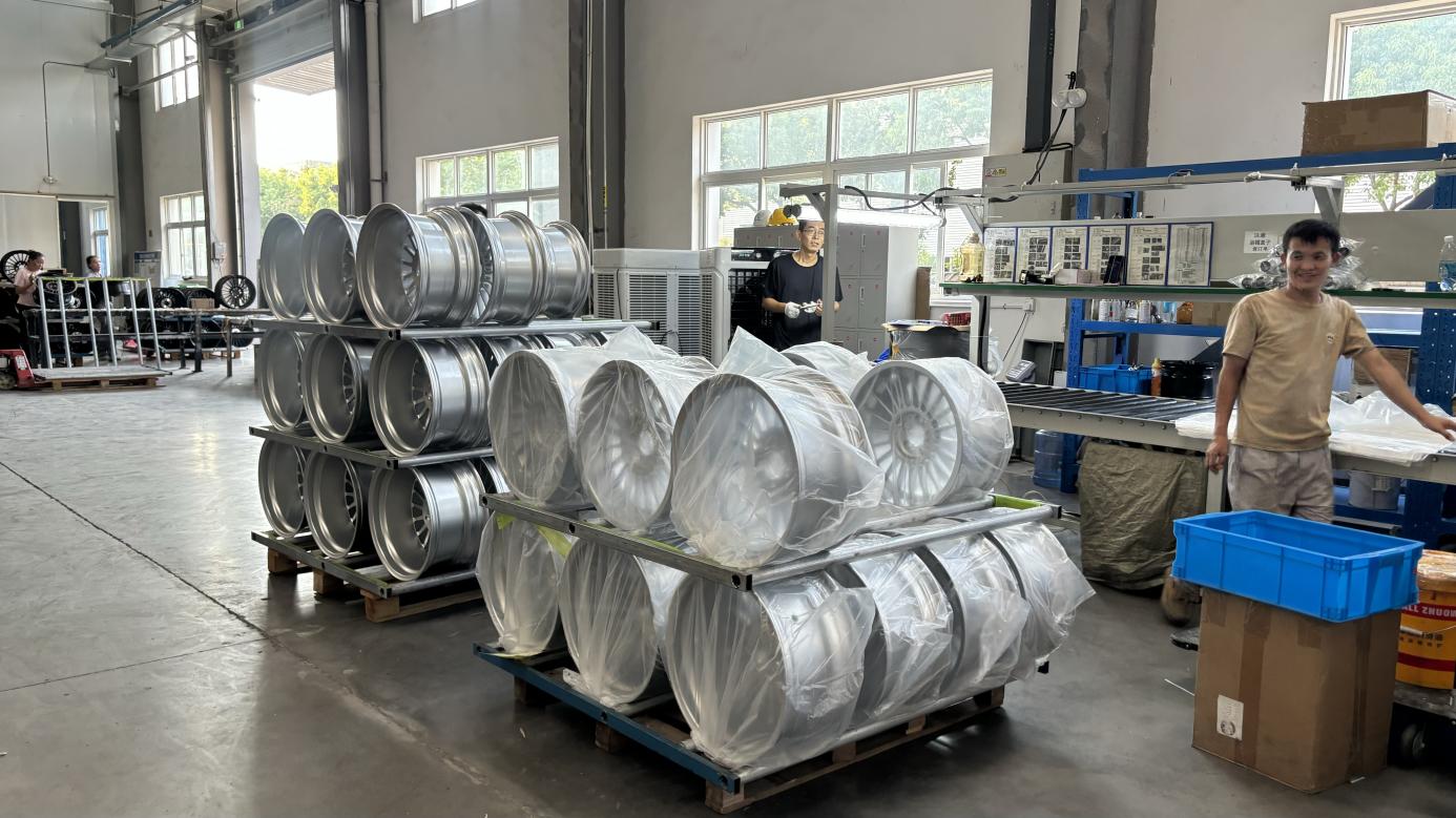 DrivePro wheel rims export packing and international logistics process