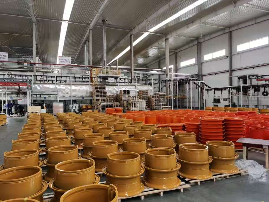 33-28.00/3.5 35/65r33 L5 29-17.00/3.5 29-22.00/3.0 29-27.00/3.5 33-13.00/2.5 33-17.00/3.5 Construction Mining Wheel Rim Earthmover Dump Truck Flange Weld