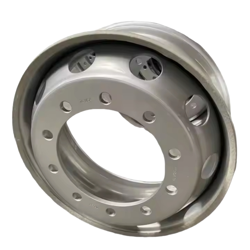 Trailer Wheels Custom Design 8 Spoke 4 5 Hole Steel Trailer Wheel Rim Trailer Wheel