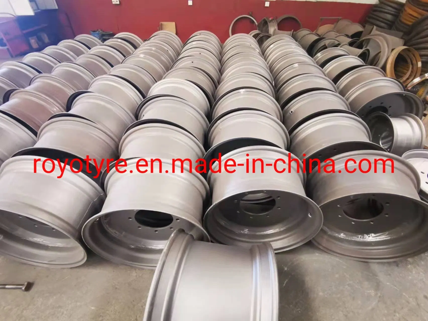 Bolt/Weld Agricultural Tractor Implement Flotation Tyres Steel Wheel Rim 15.3", 15.5", 16" 17", 18", 22.5", 26.5", 30.5" 11X24 W11X38 W12X24 W13X24 W8X32 W8X48