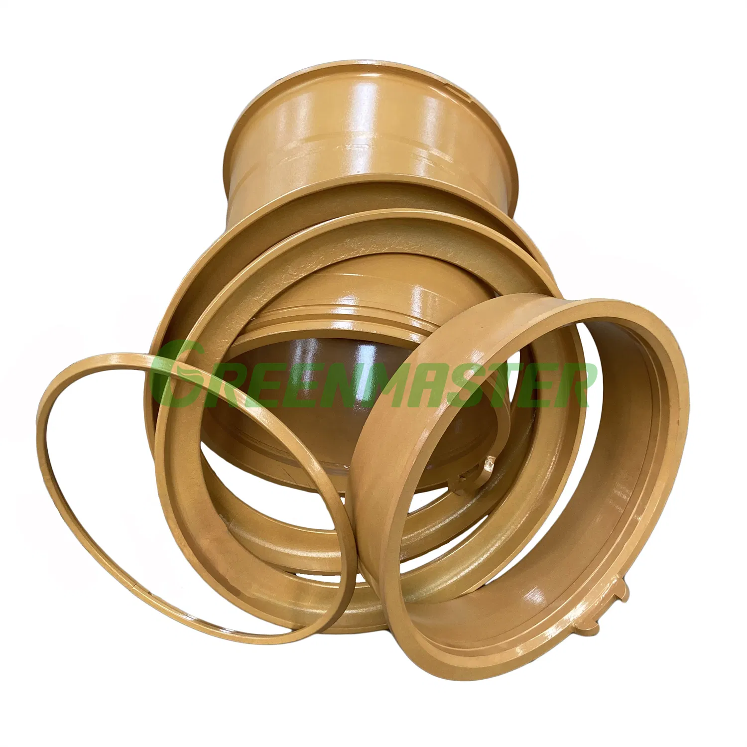 China Top Quality Factory Wholesale Mining Articulated Dump Truck 5 Pieces Wheel Rims 57-44.00/6.0 for 55.5/80-57 Tire, Wheels Rim 57-47.00/5.0 for 60/85-57