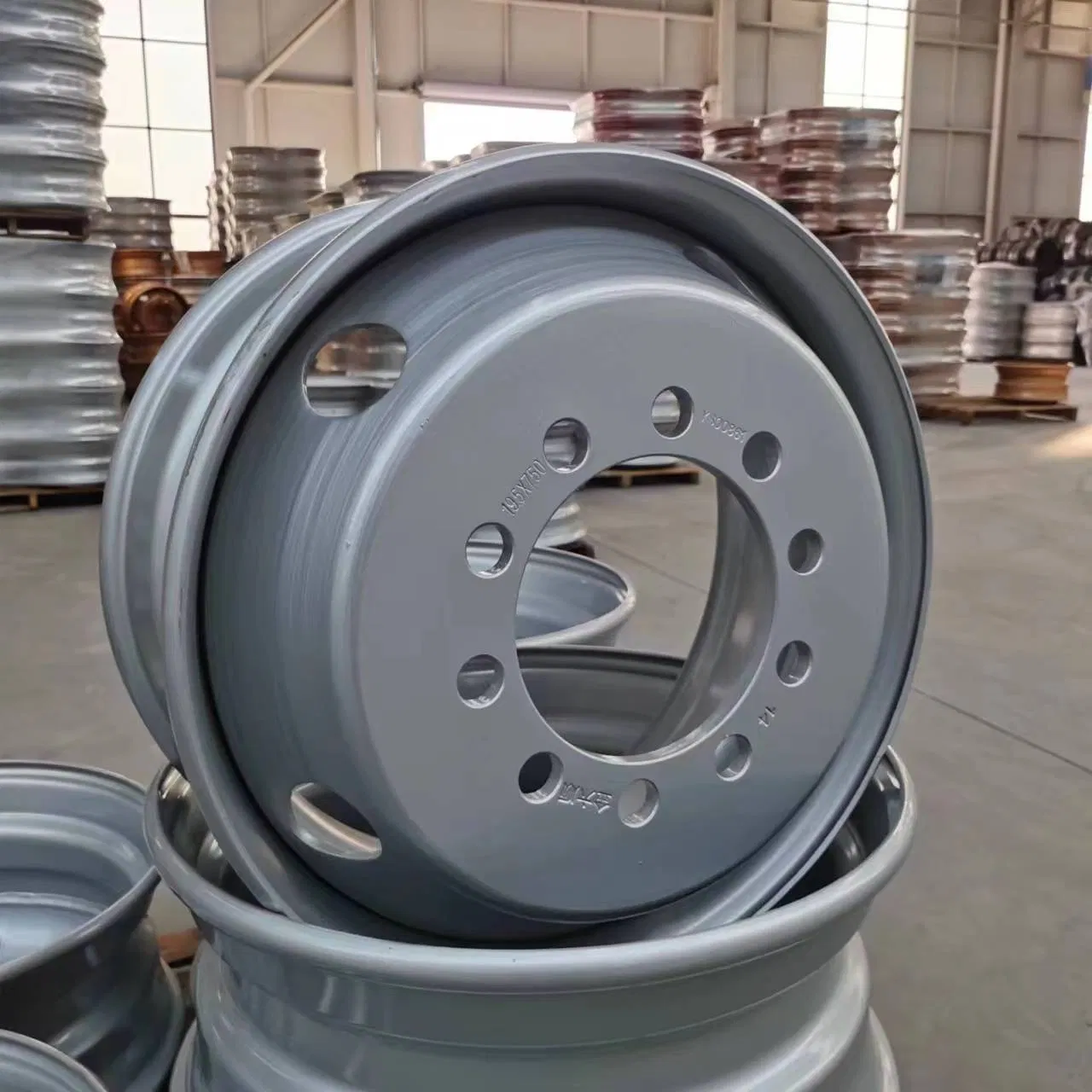 Demountable Wheel Rim 22.5 Inch Truck and Trailer Steel Wheels Sale