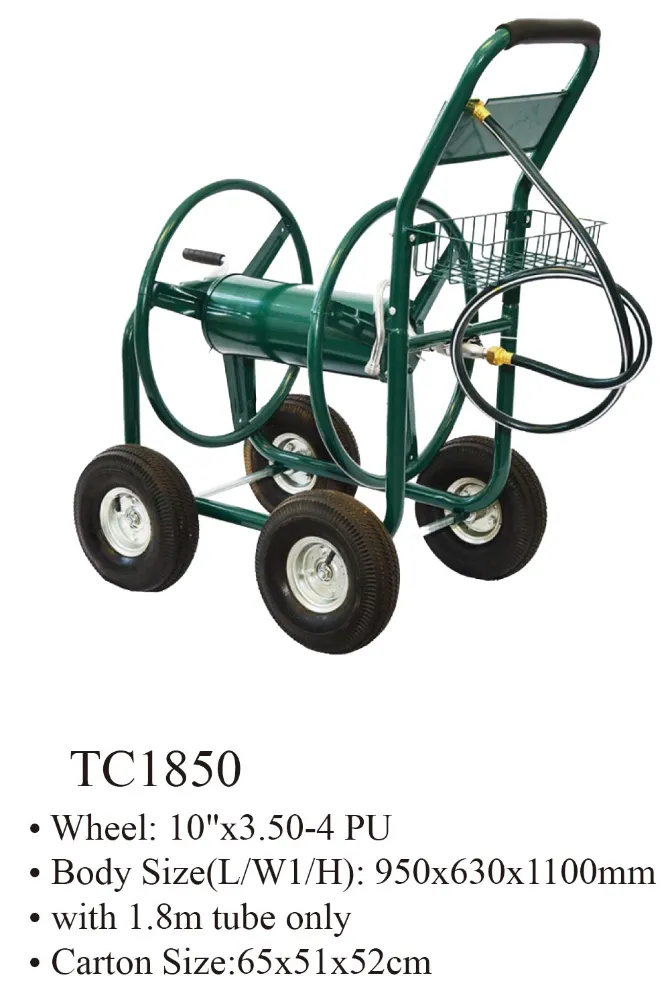 Garden Hose Reel Cart Main View