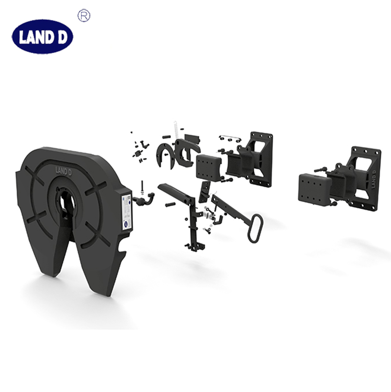 Auto Parts OEM Hot Sales ECE R55 2/3.5 Inch 50/90mm Cast Steel 5th Wheel for Jost 38c Type Semi Trailer &amp; Truck Parts