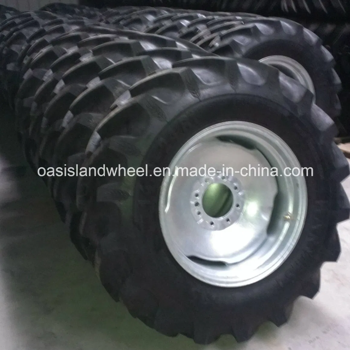 Irrigation Wheels (W8X24 24X8) with Galvanization for Agricultural Tyre