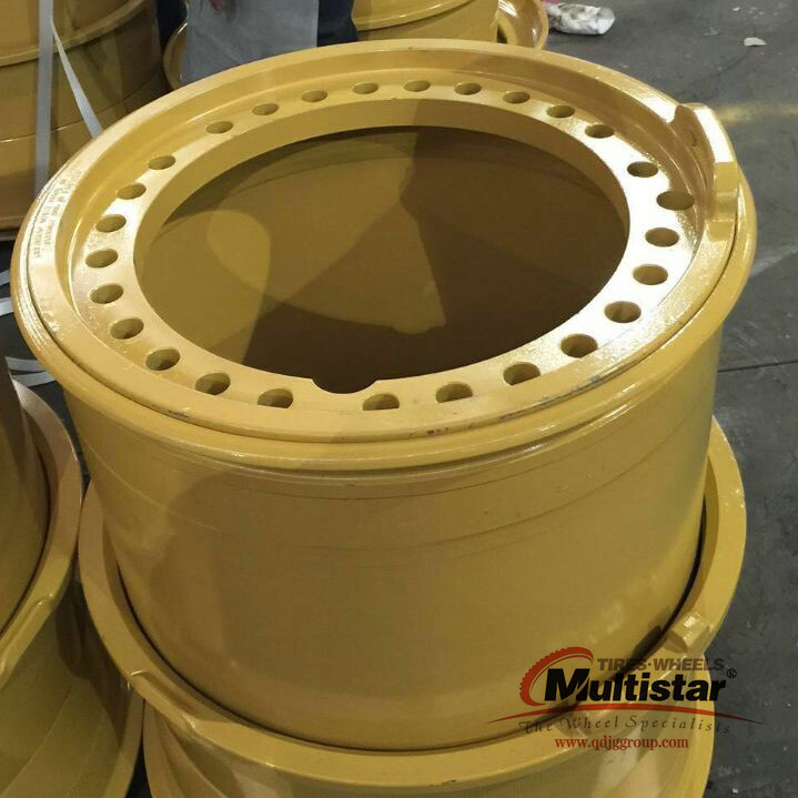 OTR Rim for Dump Truck and Rigid Dump Truck, Wheel Loader, Mining and Tubeless Loader