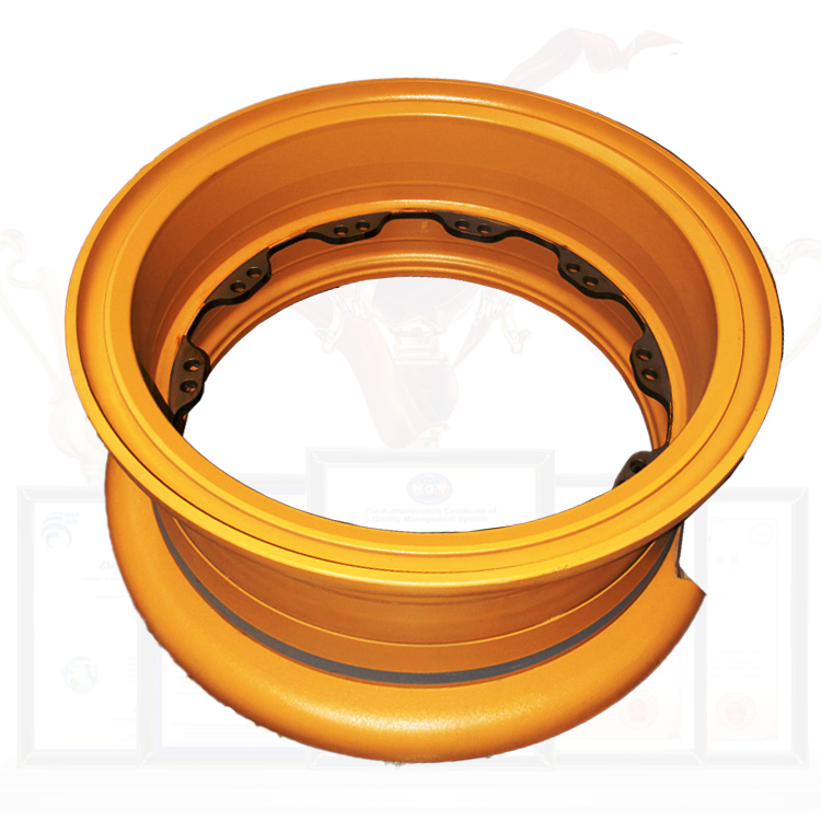 Supplier Ground Mining Rigid Dump Truck Cat 7712 769 HD325 Eh750 Wheel Rims Standard 5-Piece 33-13.00/2.5 for 18.00r33 OTR Tyre