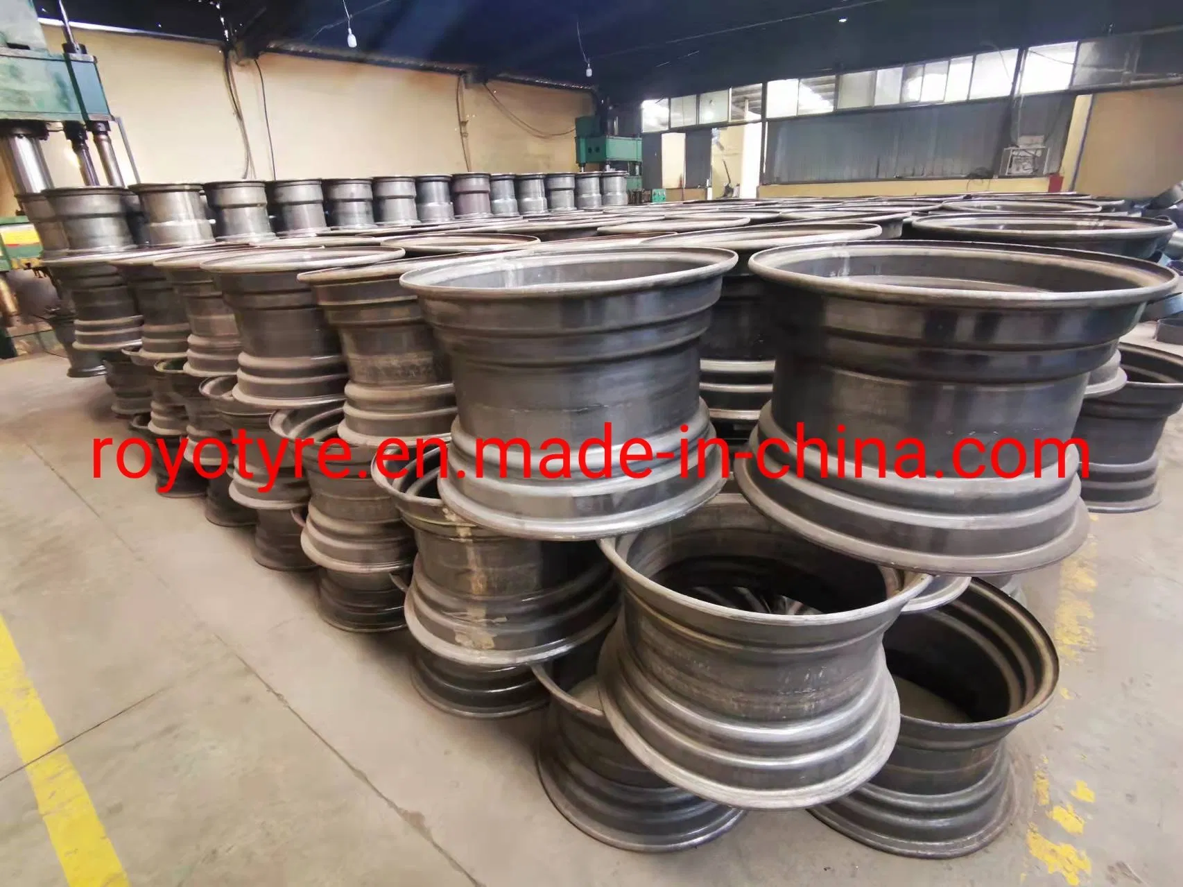 Bolt/Weld Agricultural Tractor Implement Flotation Tyres Steel Wheel Rim 15.3", 15.5", 16" 17", 18", 22.5", 26.5", 30.5" 11X24 W11X38 W12X24 W13X24 W8X32 W8X48