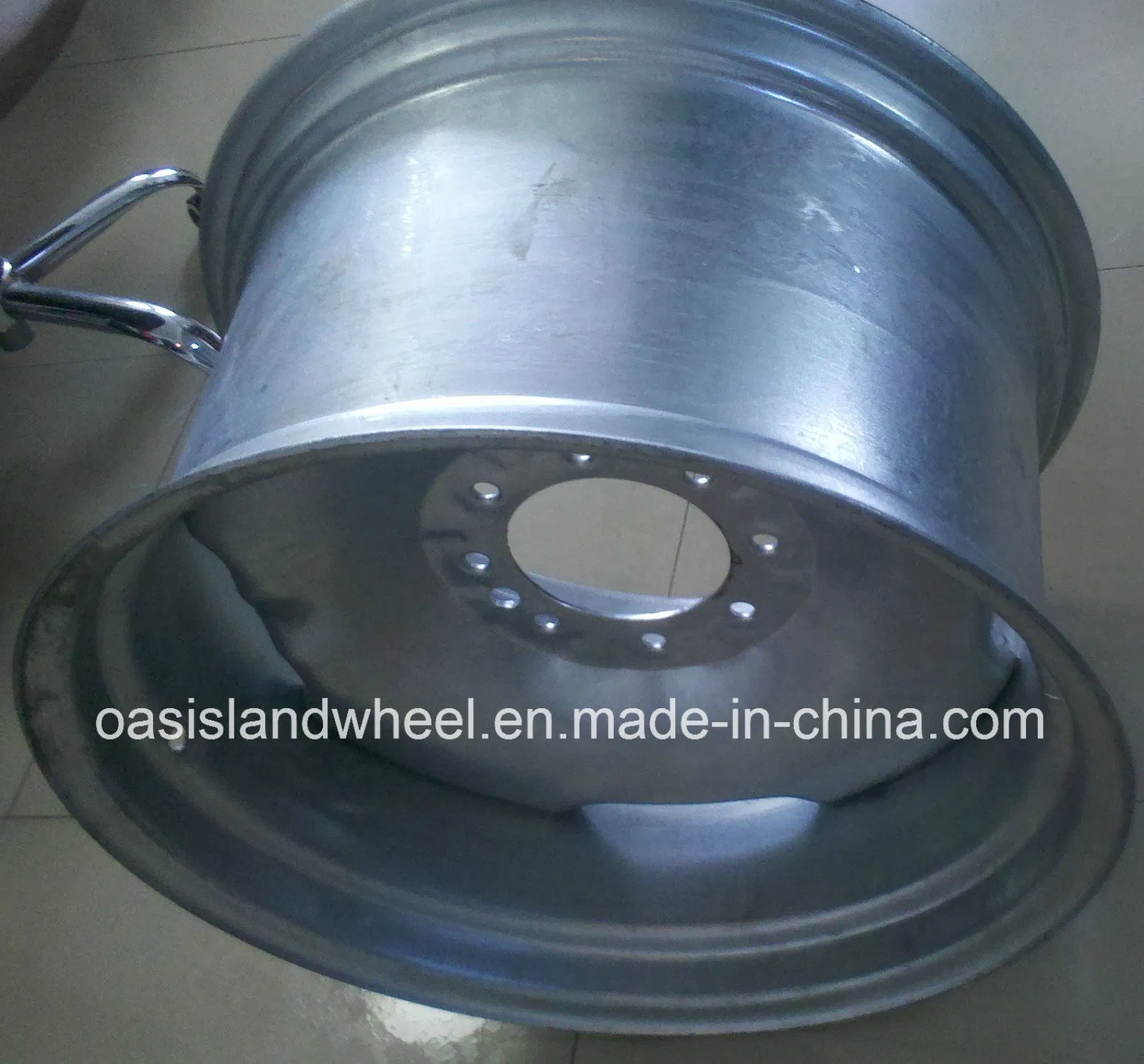 Galvanized Irrigation Pivot Wheel (W15X24)