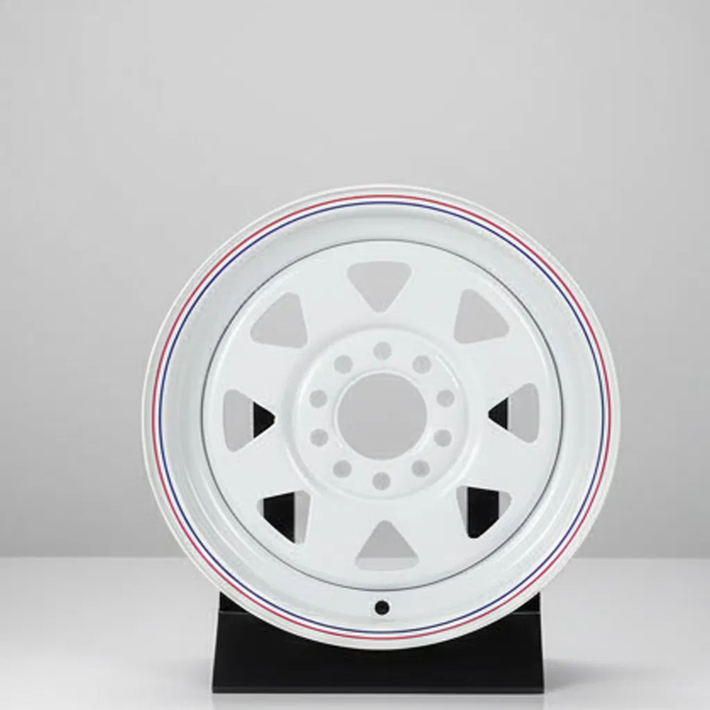 Durable Cargo-Grade Steel Trailer Wheel