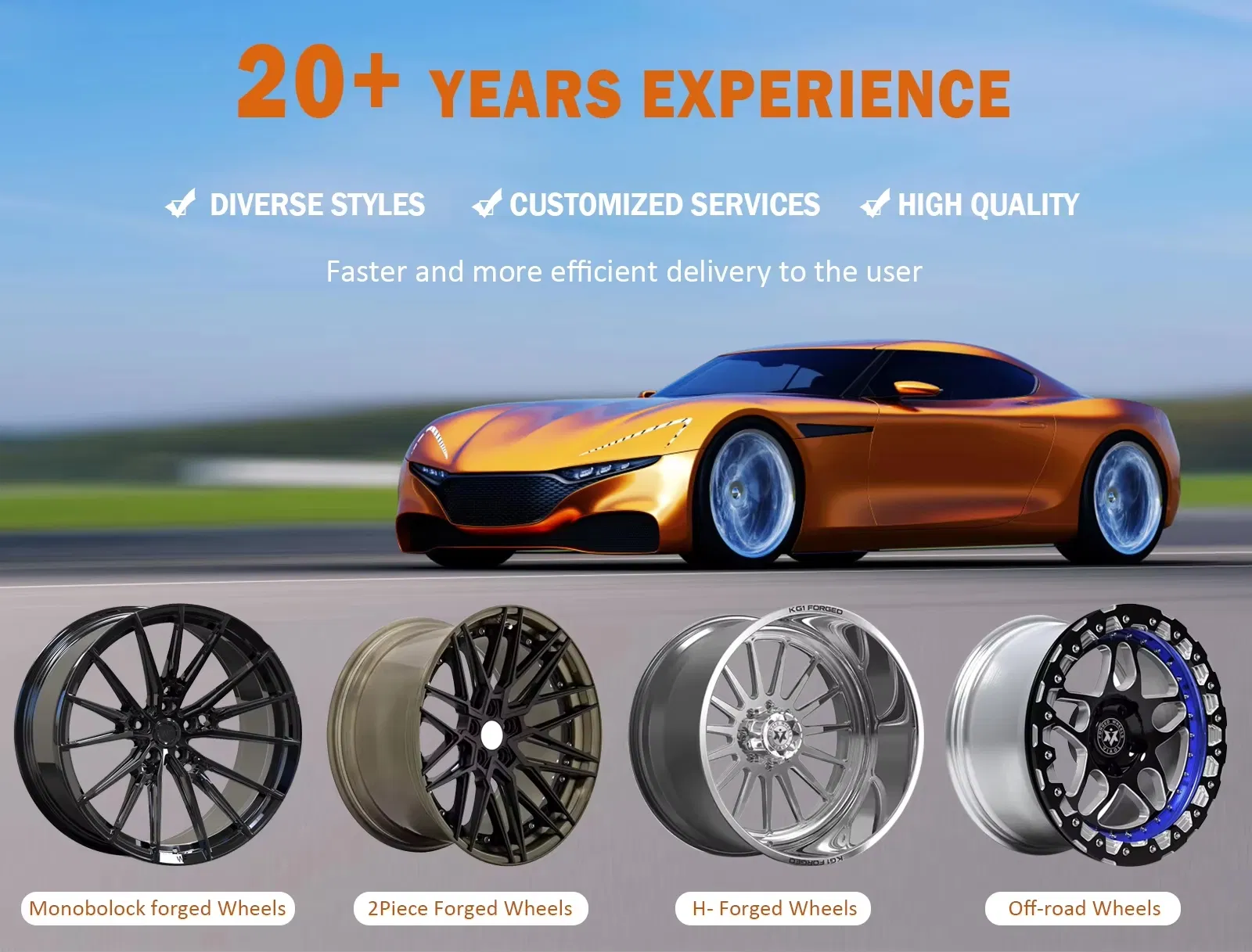 Forged Wheels Banner