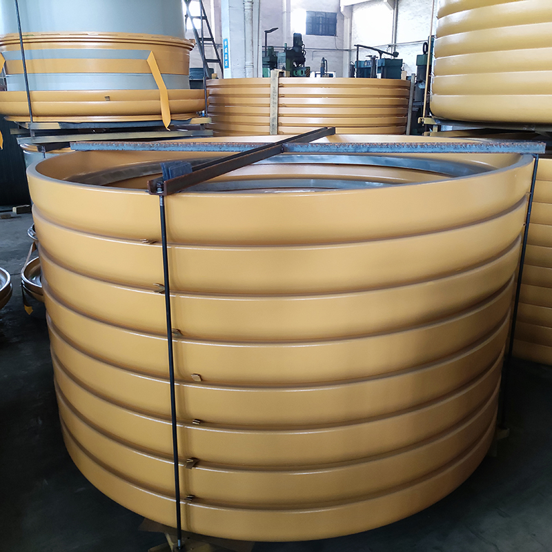 OTR Steel Wheel Rim 57inch 5PCS 57-29.50/6.0 Mining Truck for Tyre 40.00-57