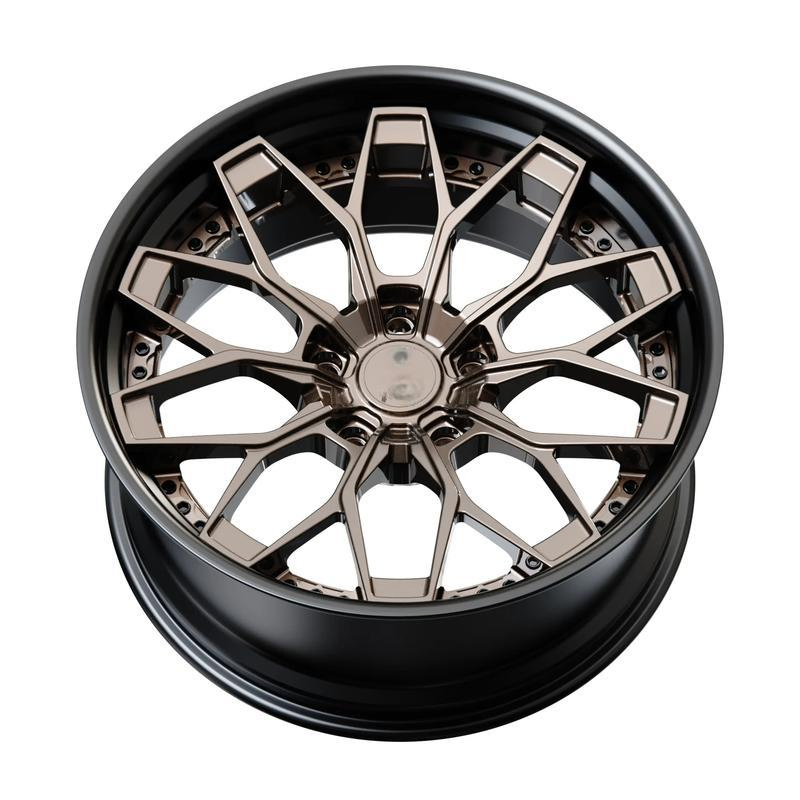 Popular Design CNC Machining Hot Forged Aluminum Alloy Wheel Rim Sports Cars Custom Lightweight Alloy Rims