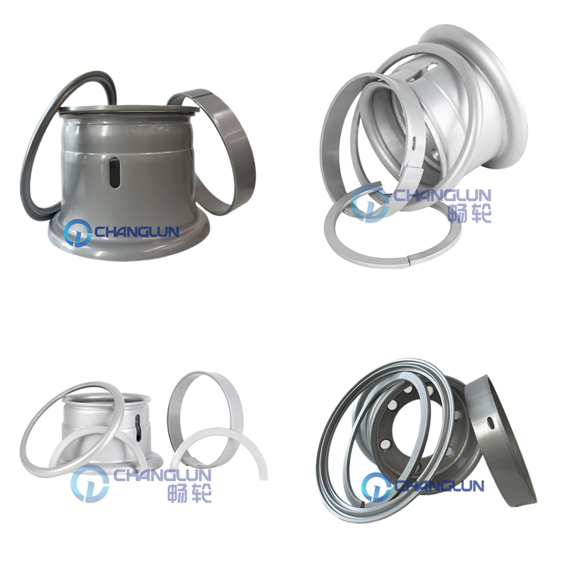 Changlun Wheel Split Rim 5.00f-10 Multi-Piece for Forklift Material Handling Equipment for Sale