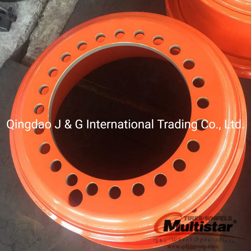 OTR Steel Wheel Rim Dump Truck Wheel Loader Motor Grader Earthmover Wheel Port Wheel 63-38.00/5.0 63-41.00/5.0 63-36.00/5.0