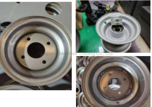 Steel Wheel Rim 10inch 4/5 Holes 10X3.5 10X4.5 10X6 10X7.2 Mini Wheel for ATV &amp; Trailer Use