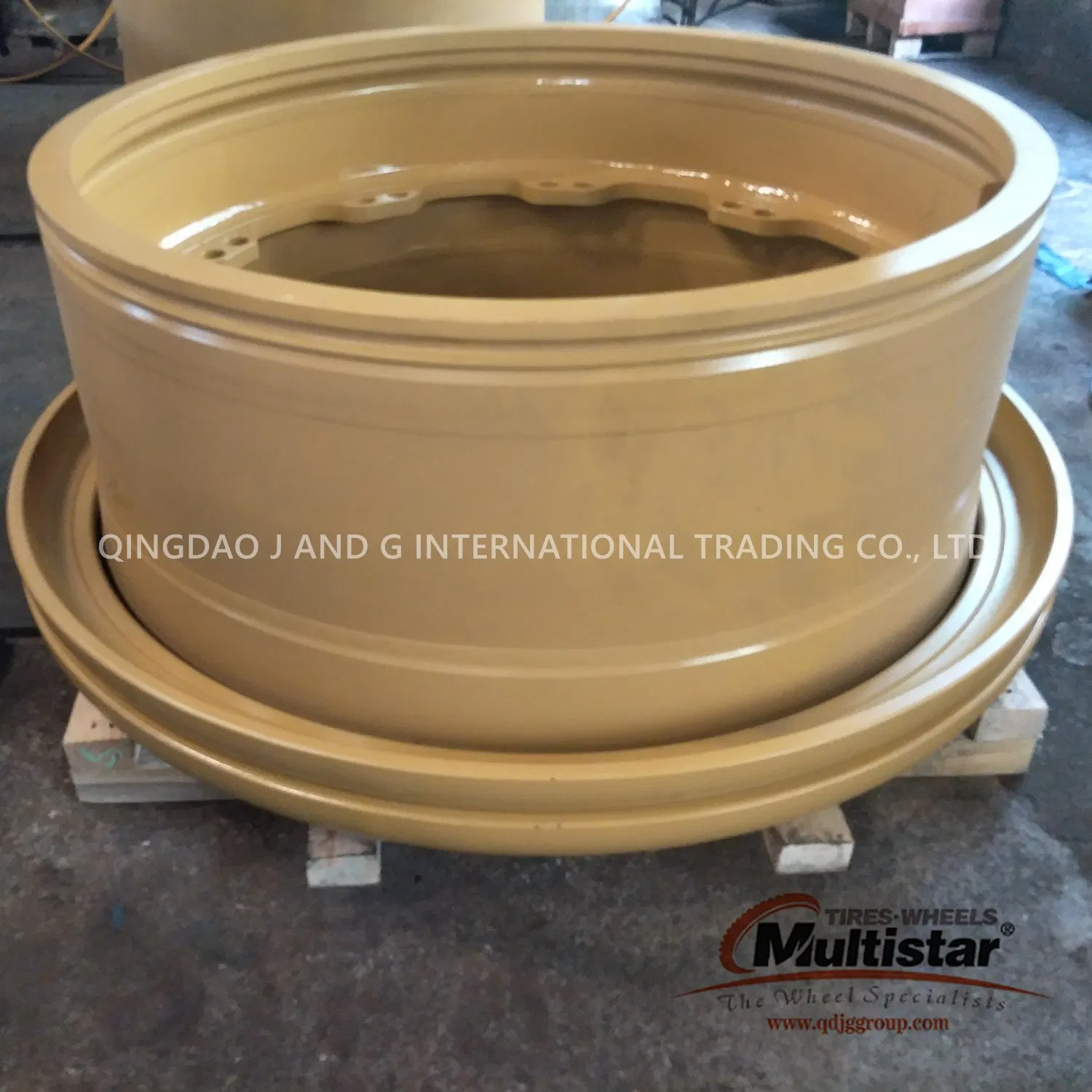 51-24.00/5.0 OTR Wheel Rim Mining Dump Truck Wheel Rim