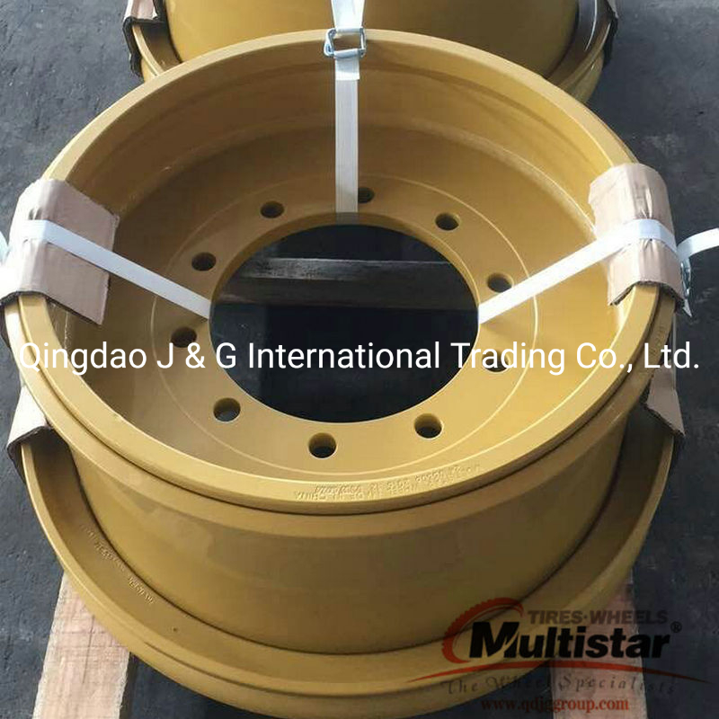 OTR Steel Wheel Rim Dump Truck Wheel Loader Motor Grader Earthmover Wheel Port Wheel 63-38.00/5.0 63-41.00/5.0 63-36.00/5.0
