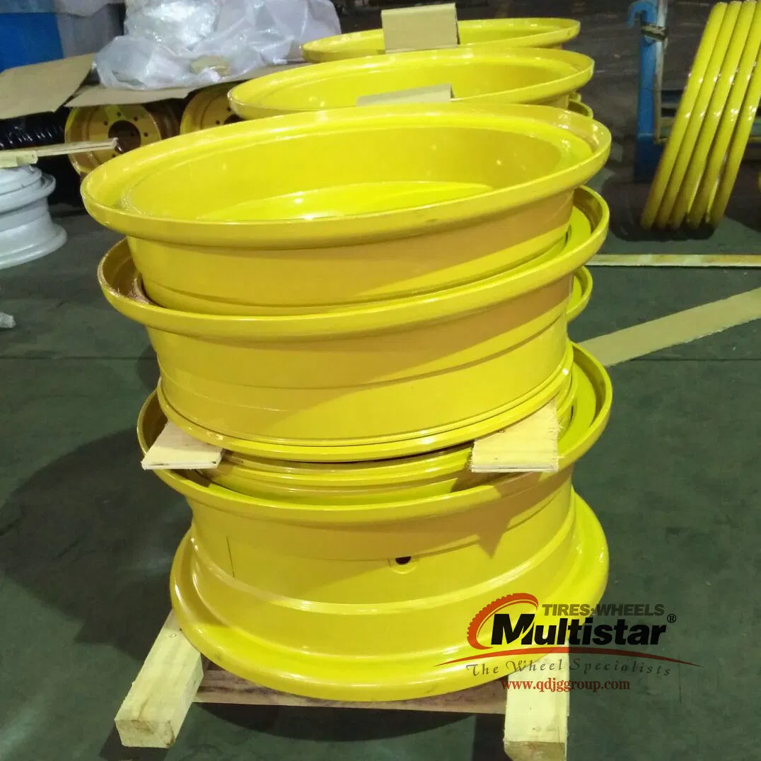 OTR Rim for Dump Truck and Rigid Dump Truck, Wheel Loader, Mining and Tubeless Loader