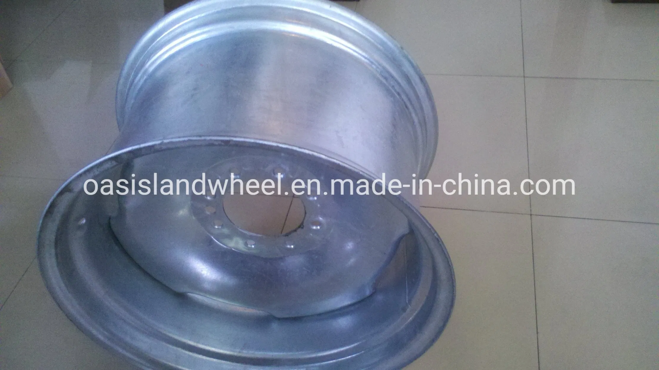 W12X24 Galvanized Steel Wheel Rims for Pivot Irrigation System