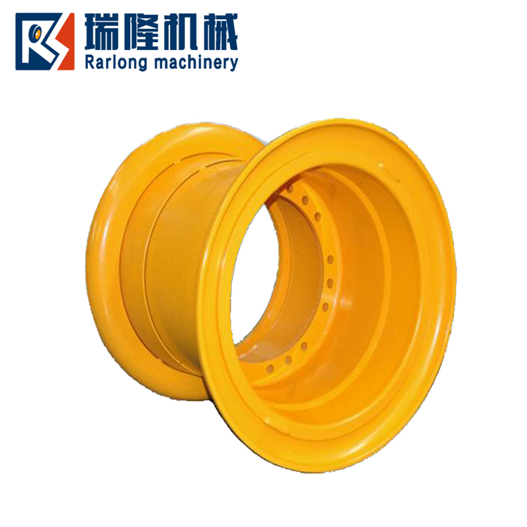 25 Inch Tubeless off-The-Road Cat Yellow Tubeless OTR Tire Tyre Steel Wheel Rims