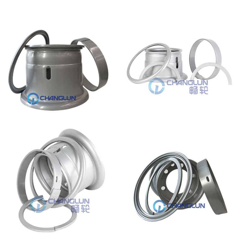 Changlun Wheel Split Rim 5.00f-10 for Tire 6.50-10 Multi-Piece for Forklift Material Handling Equipment for Sale