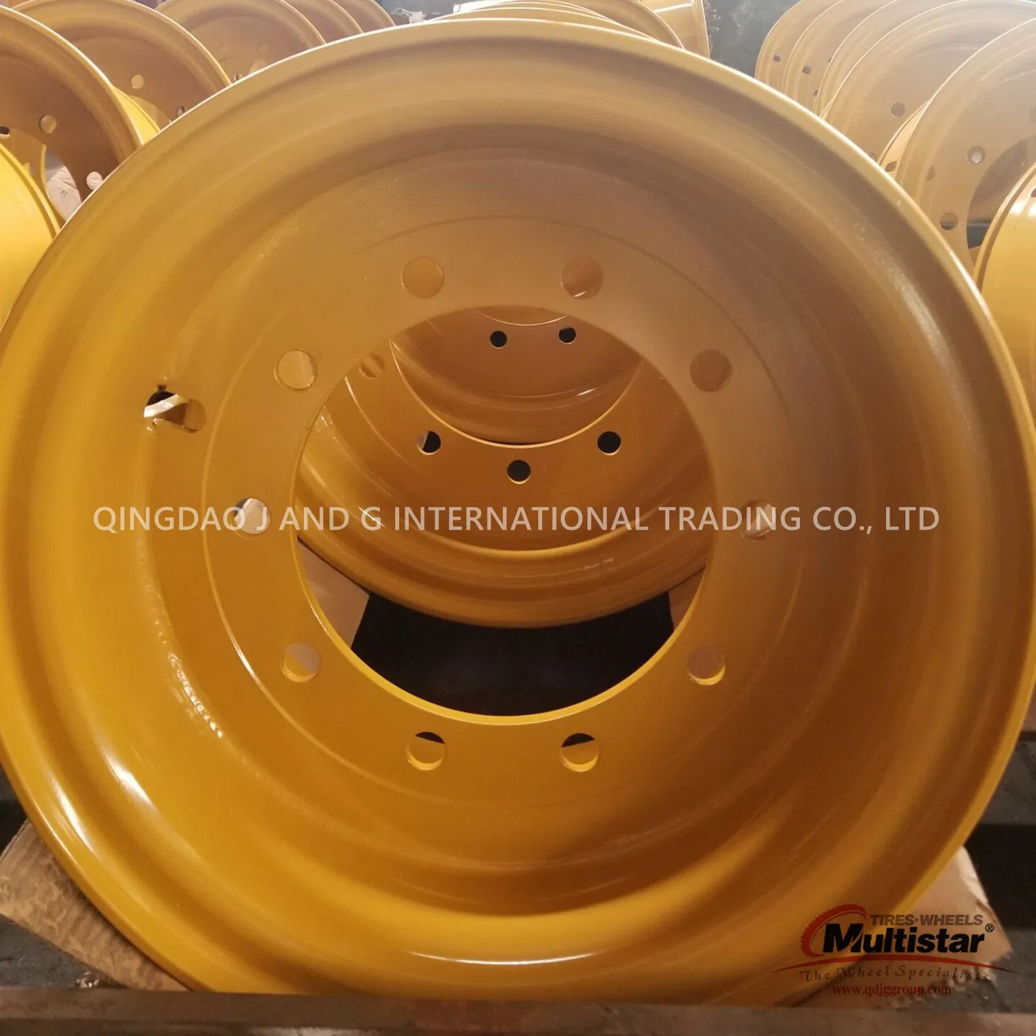 Heavy Duty Multi Pieces Rim and Dump Truck Wheel Rim 25-19.50/2.5