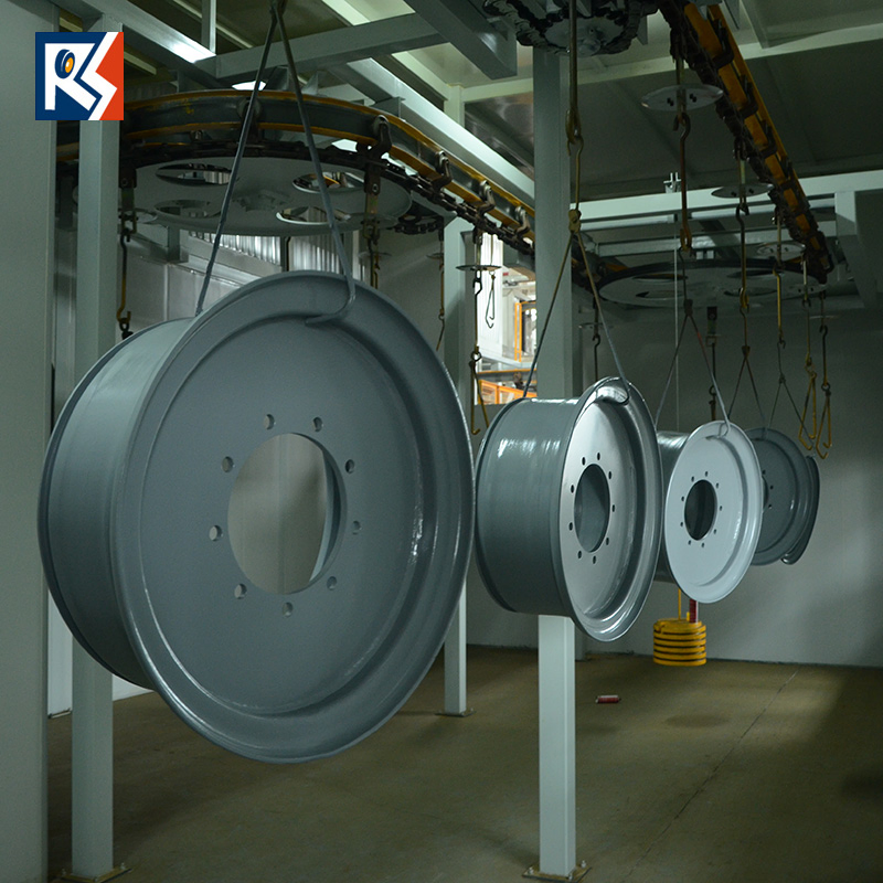 OEM Available Earthmover Excavator 49-17.00/3.5 Q355 Steel Tubeless OTR Wheel Rim Assembly