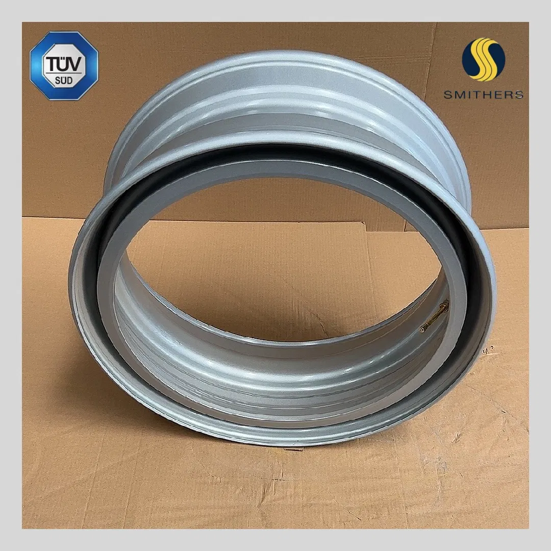 Factory Outlet: 22.5 Demountable Hump Rim Tubeless Steel Truck Wheels