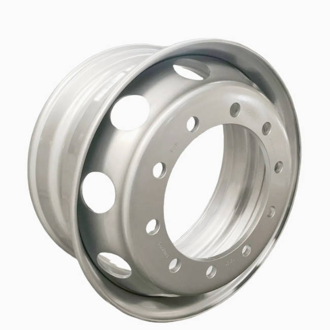 Durable Steel &amp; Alloy Tubeless Trailer Wheel – 22.5 X 9.00 – Compatible with 17.5, 19.5, 22.5 Rim Sizes