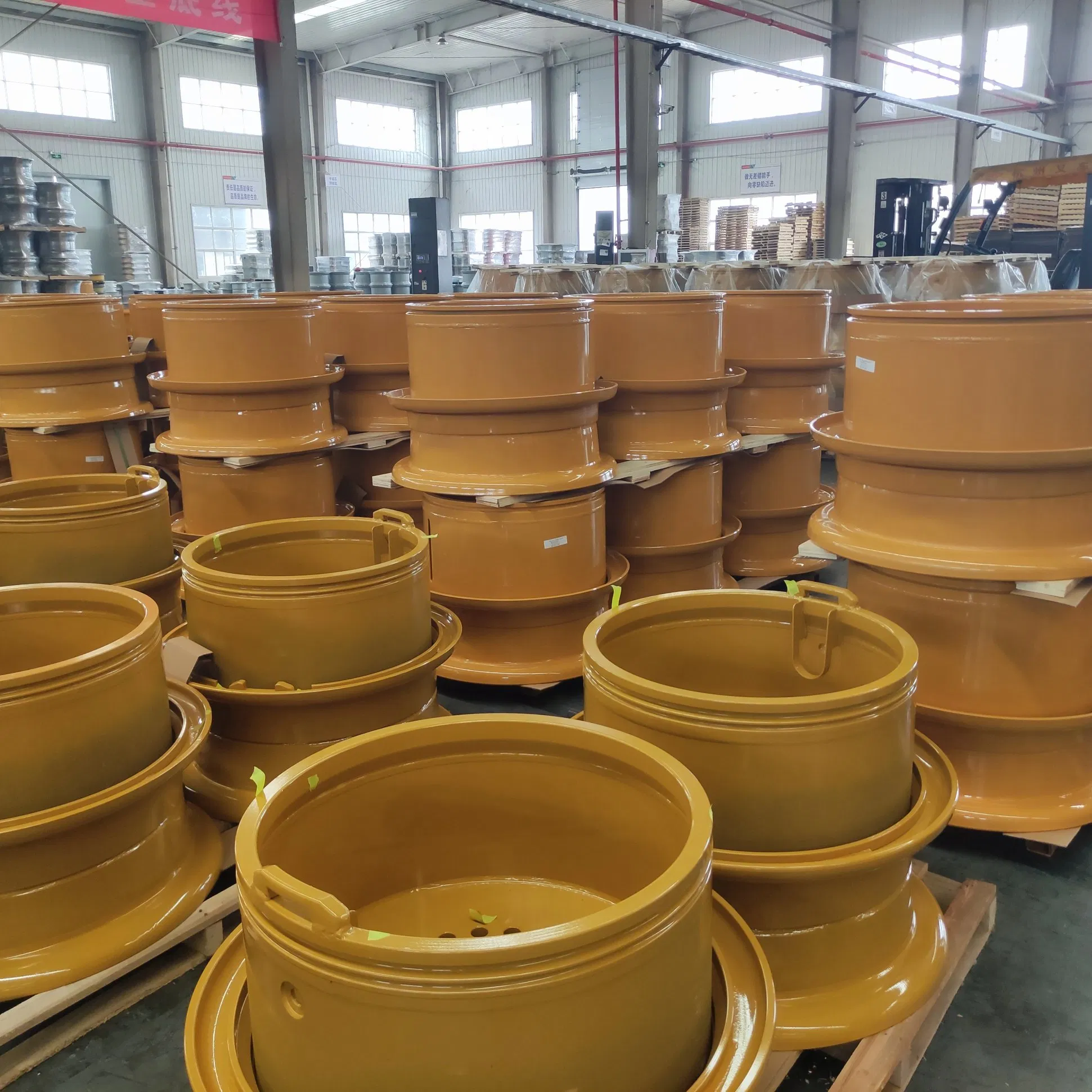 Mining Equipment Wheel Rim for Tyre 21.00-33 33-15.00/3.0 5PC Mining Dump Truck Wheel Rim Assembly Catt 772