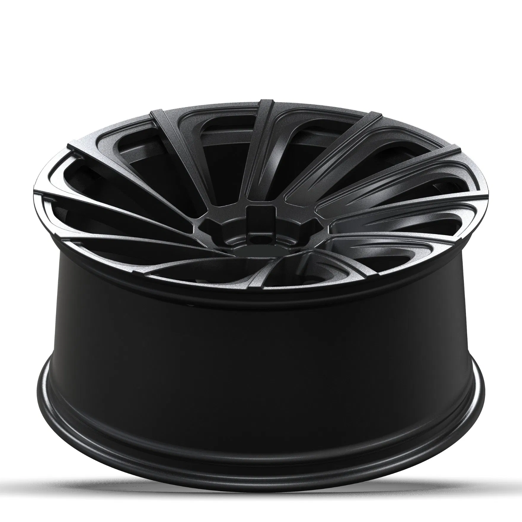 Custom Matte Black Full Painting 16-24" 5X112, 5X120, 5X130 for Mercedes-Benz-G Aftermarket Racing Passenger Car Forged Aluminum Wheel Rim