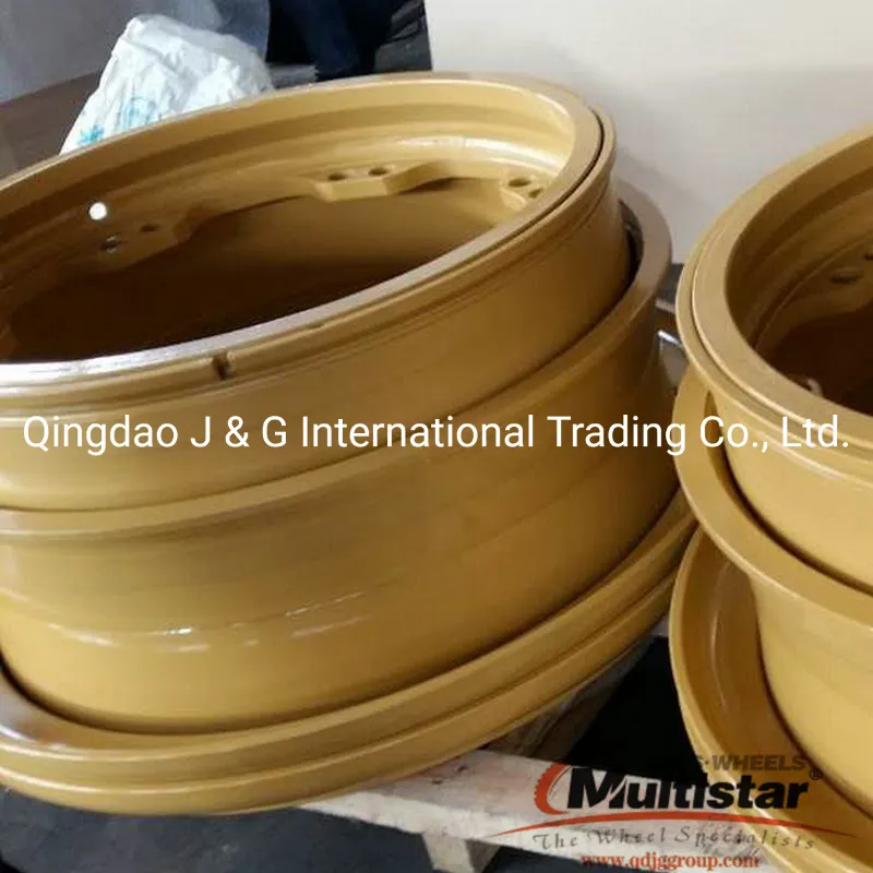 Rigid dump truck wheel