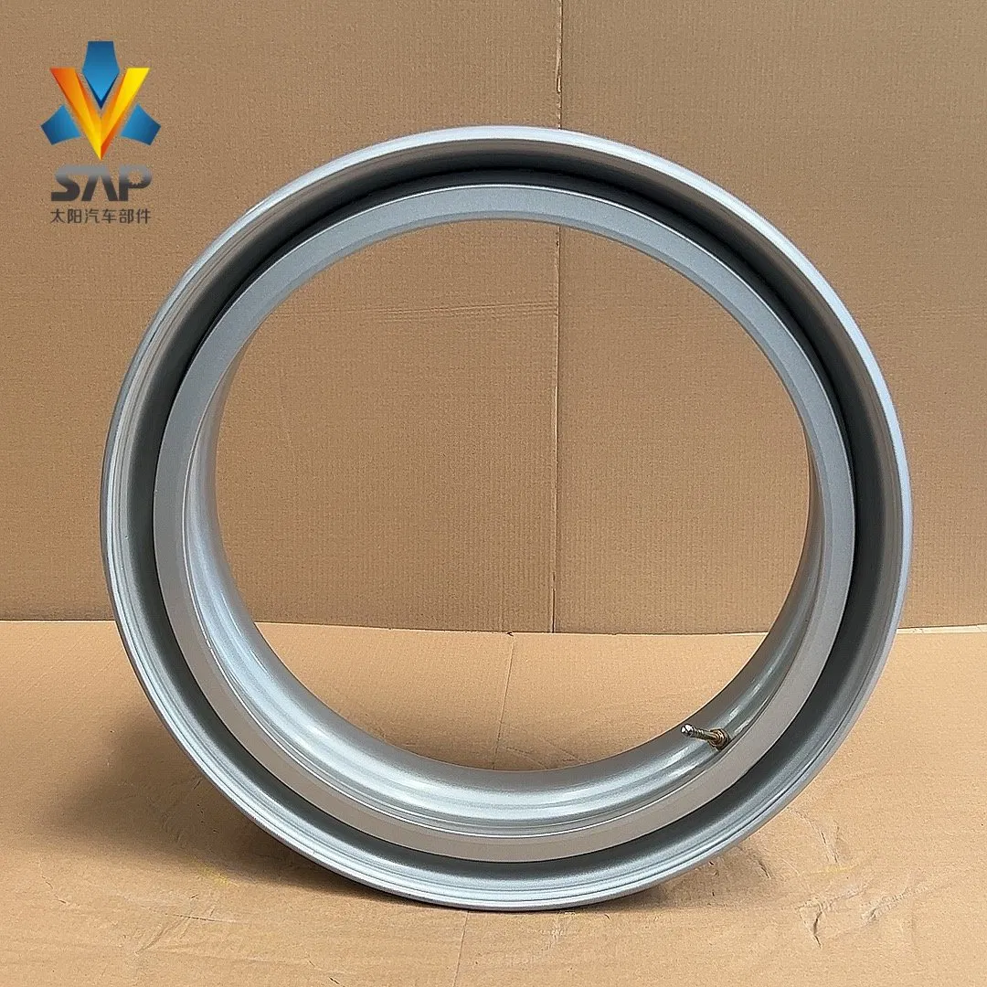 22.5 Demountable Hump Rim Tubeless Steel Truck Wheels - Direct Factory Shipment